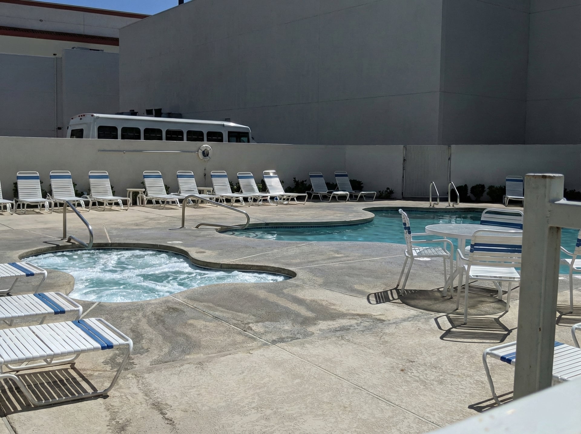 Nevada Landing outdoor pool area
